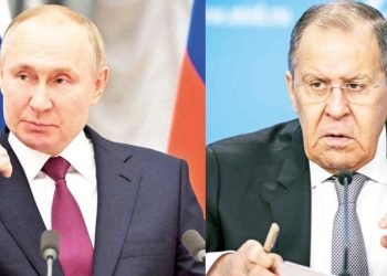 Putin ve Lavrov yaptırım listesinde