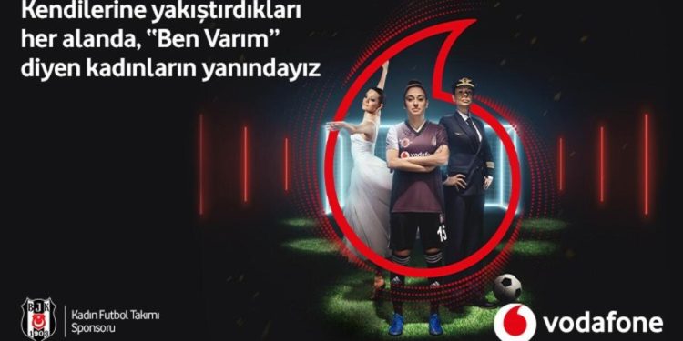 Vodafone, kendilerine yakıştırdıkları her alanda #BenVarım diyen kadınların yanında!