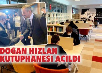 Doğan Hızlan Kütüphanesi açıldı