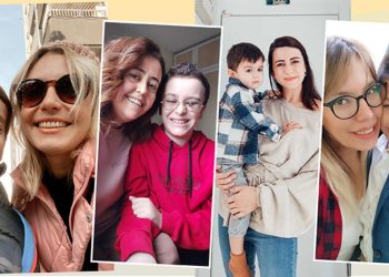 Özel çocukların uğur böceği anneleri